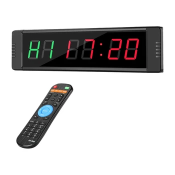 Programmable LED Interval Timer Clock Stopwatch Sports for Fitness Gym EU Plug
Programmable LED Interval Timer Clock Stopwatch Sports for Fitness Gym EU Plug