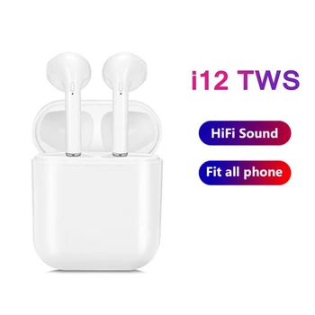 i12 TWS Bluetooth Earphone TWS i12 Wireless Earbuds Bluetooth Headset with Charging Box for Smart Phone Auriculars
i12 TWS Bluetooth Earphone TWS i12 Wireless Earbuds Bluetooth Headset with Charging Box for Smart Phone Auriculars