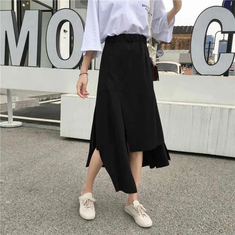 Official Figure 2020 Spring New Style Korean-style Trend Irregular Solid Color Skirt Elegant Elegant Commuting Skirt
Official Figure 2020 Spring New Style Korean-style Trend Irregular Solid Color Skirt Elegant Elegant Commuting Skirt