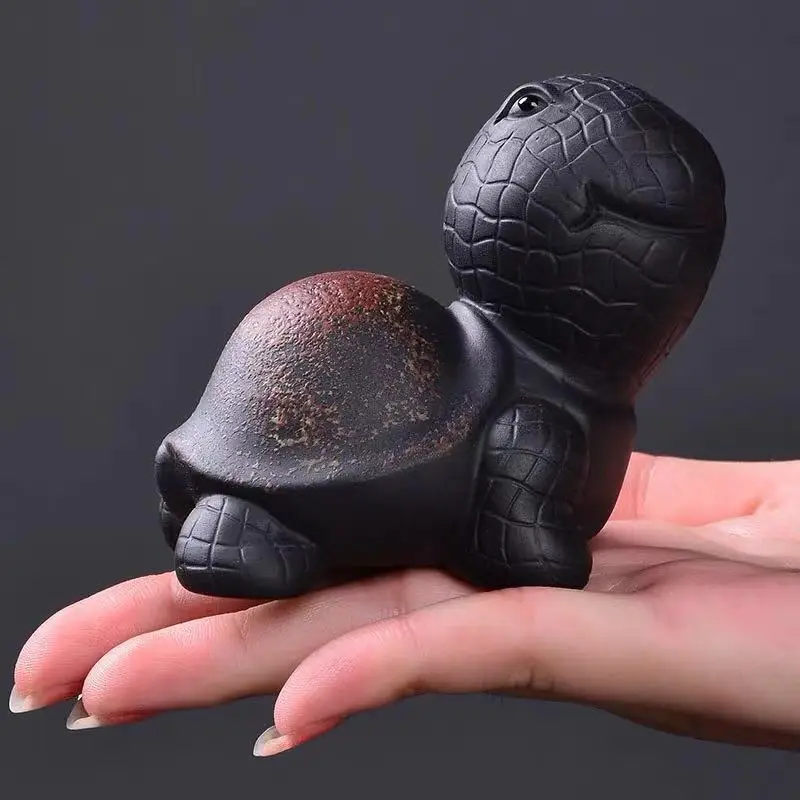 Ceramic Handmade Wealth Tortoise Tea Pet Purple Clay Tea Accessories Lovely Animal Figurines Teahouse Table Decoration Ornaments
Ceramic Handmade Wealth Tortoise Tea Pet Purple Clay Tea Accessories Lovely Animal Figurines Teahouse Table Decoration Ornaments