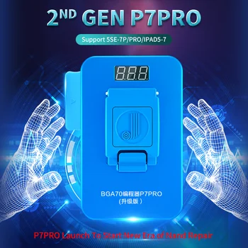 JC P7 PRO Multi-Function BGA70 NAND Programmer For ip 5SE-7P/PRO/Pad 5-7 One Button Nand Repair Read Write WIFI Unlock 
JC P7 PRO Multi-Function BGA70 NAND Programmer For ip 5SE-7P/PRO/Pad 5-7 One Button Nand Repair Read Write WIFI Unlock