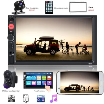 Autoradio 2Din 7" HD Touch Screen 2 Din Car Multimedia Player Radio Car Auto Stereo MP5 Bluetooth TF USB Camera
Autoradio 2Din 7" HD Touch Screen 2 Din Car Multimedia Player Radio Car Auto Stereo MP5 Bluetooth TF USB Camera