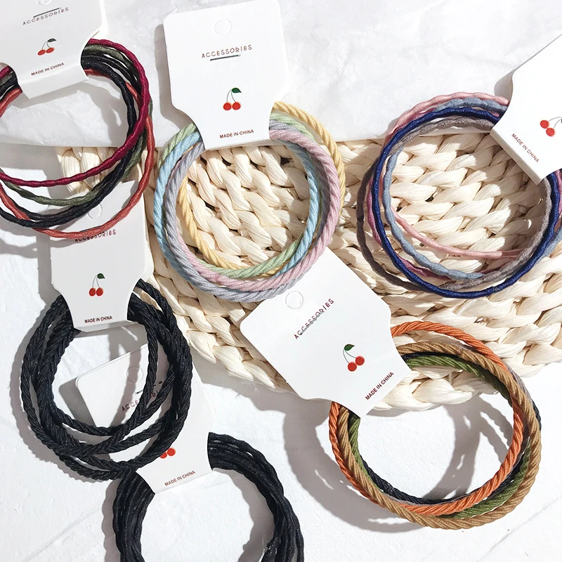 Women's elastics set of rubber bands5 Pack Multicolor Basic Seamless Seam Rubber Band High elasticity Hair accessories
Women's elastics set of rubber bands5 Pack Multicolor Basic Seamless Seam Rubber Band High elasticity Hair accessories
