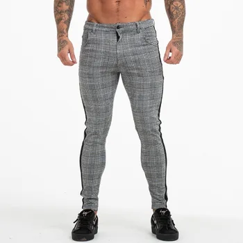 Casual Joggers Pant Men Fitness Tight Male Pants Bottom Tracksuit Streewear Plaid Sweatpants Workout Skinny Trousers Track Pants
Casual Joggers Pant Men Fitness Tight Male Pants Bottom Tracksuit Streewear Plaid Sweatpants Workout Skinny Trousers Track Pants