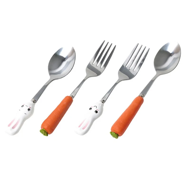 Cartoon Shape Children Dinnerware Set Baby Kid Tableware Fork Cutlery Sets Cartoon Fork Set Stainless Steel Spoon
Cartoon Shape Children Dinnerware Set Baby Kid Tableware Fork Cutlery Sets Cartoon Fork Set Stainless Steel Spoon