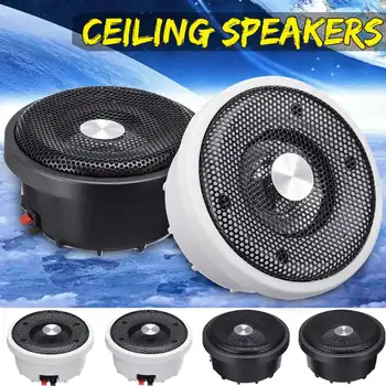 2 Pcs 15W Wall Mount Ceiling Speaker 3.5 Inch Home In-wall Flush Stereo Sound Ceiling Speakers Full Range Frequency Bass System
2 Pcs 15W Wall Mount Ceiling Speaker 3.5 Inch Home In-wall Flush Stereo Sound Ceiling Speakers Full Range Frequency Bass System