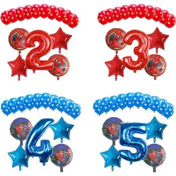 15pcs Spider Cartoon man Helium Foil Balloons Polk Dot Latex Air Globos Superhero Theme Birthday Party Decoration Kids Toys Gift 
15pcs Spider Cartoon man Helium Foil Balloons Polk Dot Latex Air Globos Superhero Theme Birthday Party Decoration Kids Toys Gift