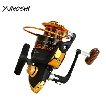 YUMOSHI AX Fishing Reel 12BB+1 1000-9000 Metal Coil Spinning Reel Carp Bait Boat Rock Sea Spinning Tackle Casting Line Reels
YUMOSHI AX Fishing Reel 12BB+1 1000-9000 Metal Coil Spinning Reel Carp Bait Boat Rock Sea Spinning Tackle Casting Line Reels