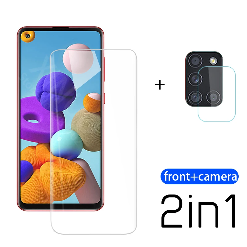 Protector de pantalla HD A Prueba De Golpes Para Samsung Galaxy A21s Funda Protectora De Teléfono De Gel Transparente Protector de pantalla HD A Prueba De Golpes Para Samsung Galaxy A21s Funda Protectora De Teléfono De Gel Transparente