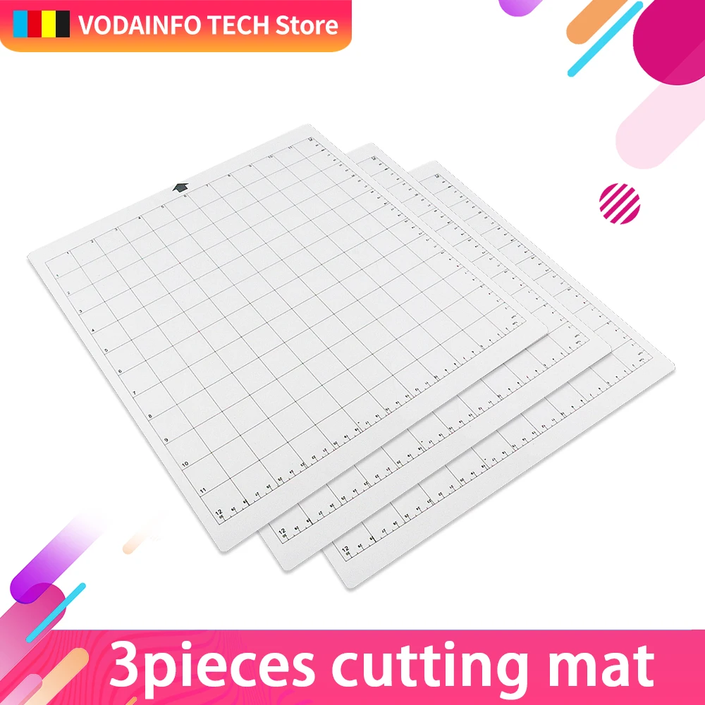 12*12in Replacement Cutting Mat Transparent Adhesive Mat With Measuring Grid For Silhouette Cameo Plotter Machine Tools
12*12in Replacement Cutting Mat Transparent Adhesive Mat With Measuring Grid For Silhouette Cameo Plotter Machine Tools