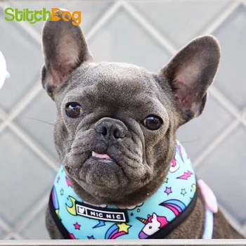 French Bulldog Harness Printed English Bulldog Frenchie Reversible Harness Puppy Small Dogs Vest for Pug Walking Training
French Bulldog Harness Printed English Bulldog Frenchie Reversible Harness Puppy Small Dogs Vest for Pug Walking Training