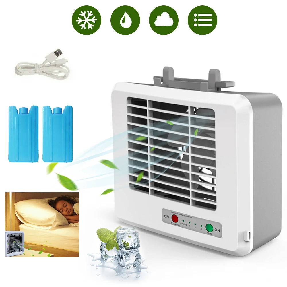 USB Mini Portable Air Conditioner Air Cooler Fan Desktop Space Cooler Humidifier Purifier Personal Space Fan Air Cooling Fan
USB Mini Portable Air Conditioner Air Cooler Fan Desktop Space Cooler Humidifier Purifier Personal Space Fan Air Cooling Fan