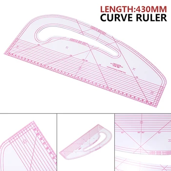 Pattern Maker Fashion Master Curve Ruler Multi Purpose Garment Making Marking Tailor Measuring Sewing Tool Ruler
Pattern Maker Fashion Master Curve Ruler Multi Purpose Garment Making Marking Tailor Measuring Sewing Tool Ruler