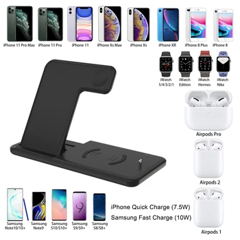 15W 4 In 1 Charging Station For smart watch iWatch Airpods Iphone Wireless Charger Stand Type C QI Charging Station samsung
15W 4 In 1 Charging Station For smart watch iWatch Airpods Iphone Wireless Charger Stand Type C QI Charging Station samsung