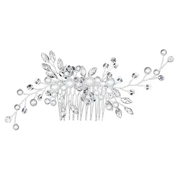Pearl Hair Comb Crystal Headwear Banquet Plate Hair Accessories Bridal Headwear Insert Comb
Pearl Hair Comb Crystal Headwear Banquet Plate Hair Accessories Bridal Headwear Insert Comb