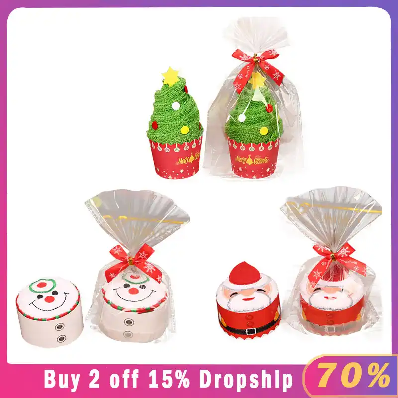 cotton towel creative festival christmas new year gifts towel