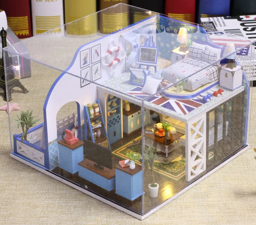 Interest Yi Ya Handmade Creative DIY Cabin-Style Assembled Architecture Model Girl'S Diffuse Valentine's Day Birthday Gift
Interest Yi Ya Handmade Creative DIY Cabin-Style Assembled Architecture Model Girl'S Diffuse Valentine's Day Birthday Gift