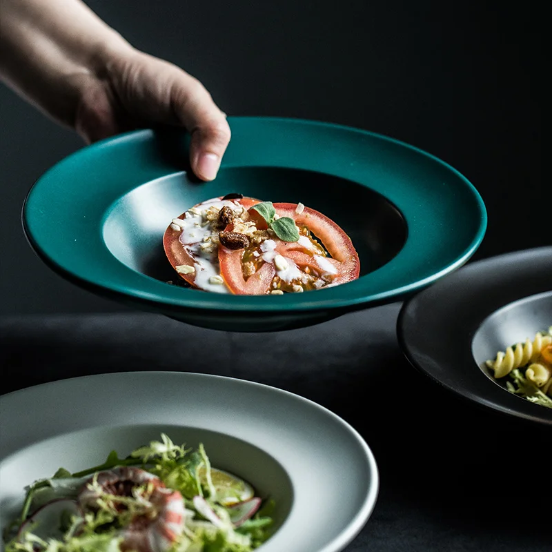 23cm solid color simple Ceramic Plate disc Round pasta plates Tableware creative Western Plates soup Bowl deep dish
23cm solid color simple Ceramic Plate disc Round pasta plates Tableware creative Western Plates soup Bowl deep dish