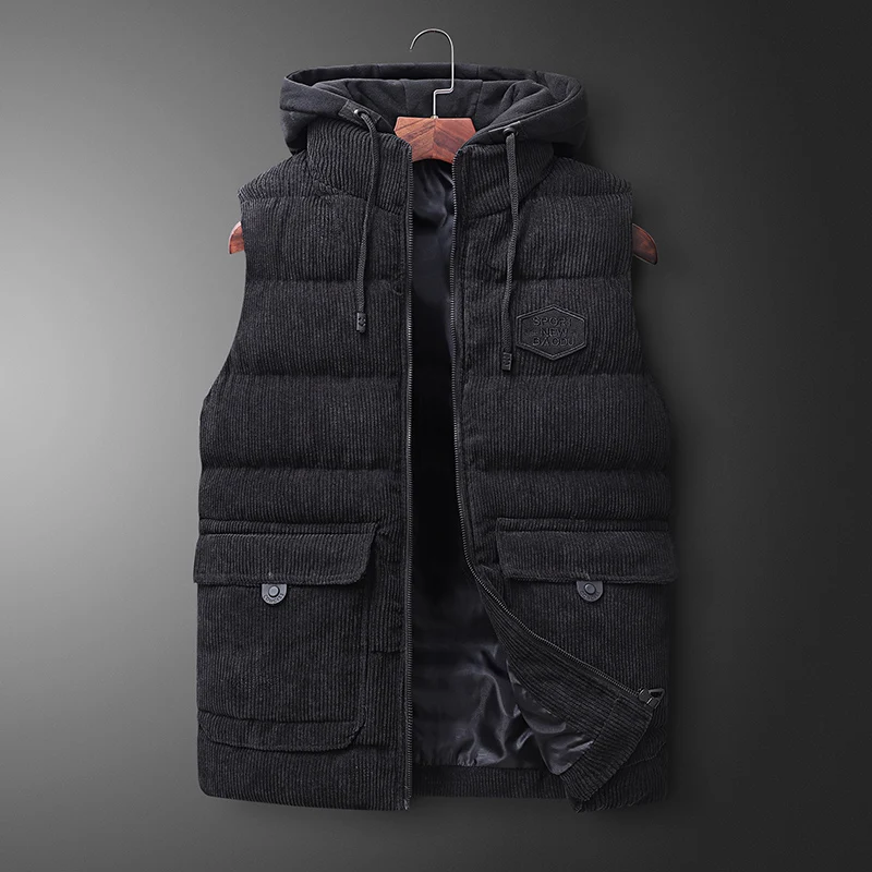Mens Jacket Sleeveless Vest Winter Spring Fashion Casual Coats Male Cotton Warm Men's Vest Men Thicken Waistcoats Big Size 7XL
Mens Jacket Sleeveless Vest Winter Spring Fashion Casual Coats Male Cotton Warm Men's Vest Men Thicken Waistcoats Big Size 7XL