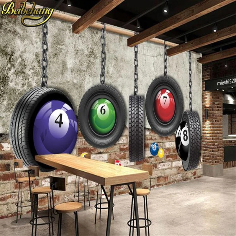beibehang Custom papel de parede 3d Club billiards wallpaper Sports poster tooling background photo mural wall paper home decor
beibehang Custom papel de parede 3d Club billiards wallpaper Sports poster tooling background photo mural wall paper home decor