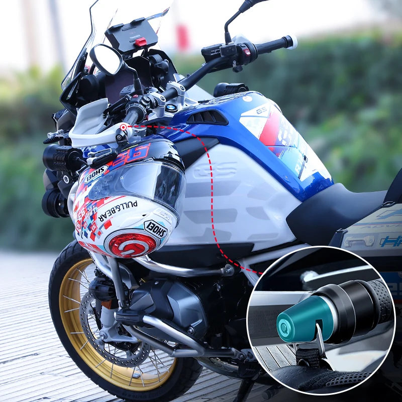 Hidden motorcycle helmet lock anti-theft life waterproof aluminum alloy material is suitable for BMW, Yamaha, CFMOTO, etc
Hidden motorcycle helmet lock anti-theft life waterproof aluminum alloy material is suitable for BMW, Yamaha, CFMOTO, etc