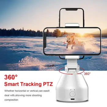 Phone Bracket 360 Rotation Face Tracking Smart AI Gimbal Personal Robots Cameraman Follow Object Tracking With Ring/Fill Light
Phone Bracket 360 Rotation Face Tracking Smart AI Gimbal Personal Robots Cameraman Follow Object Tracking With Ring/Fill Light