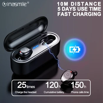 TWS F9 5.0 Bluetooth Earphone Running Headset Support iOS/Android Phones HD Call HIFI Mini Sports earplugs Wireless Headphones
TWS F9 5.0 Bluetooth Earphone Running Headset Support iOS/Android Phones HD Call HIFI Mini Sports earplugs Wireless Headphones