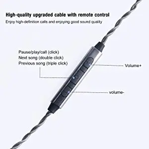 MMCX 0.78mm Earphone Cable HiFi Earbud Headset Replacement TRS MMCX Cord KZ ES4 ED16 ZS5 ZS6 MMCX 0.78mm Earphone Cable HiFi Earbud Headset Replacement TRS MMCX Cord KZ ES4 ED16 ZS5 ZS6