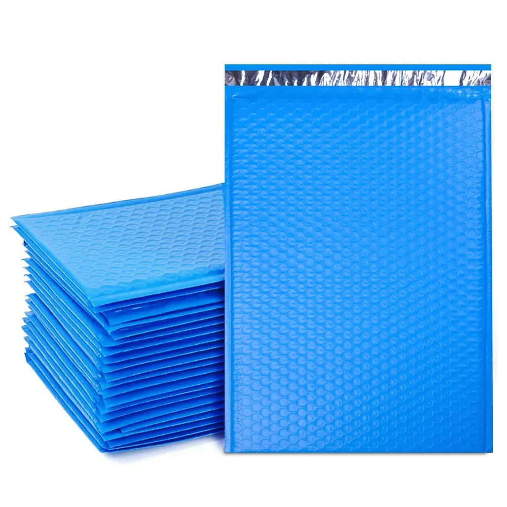 10pcs 8.5x11inch 235*280mm Poly Bubble Mailing Mailer Shipping Padded Envelope Bags Blue Color Shockproof Courier Bubble mailer
10pcs 8.5x11inch 235*280mm Poly Bubble Mailing Mailer Shipping Padded Envelope Bags Blue Color Shockproof Courier Bubble mailer