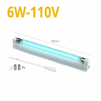 Kill Dust Mite Object T5 8/6W LED UV Lamp Quartz Ultraviolet UV Light Germicidal UV-C Ray G5 Glass Bulb Remove Odor Clean Air
Kill Dust Mite Object T5 8/6W LED UV Lamp Quartz Ultraviolet UV Light Germicidal UV-C Ray G5 Glass Bulb Remove Odor Clean Air