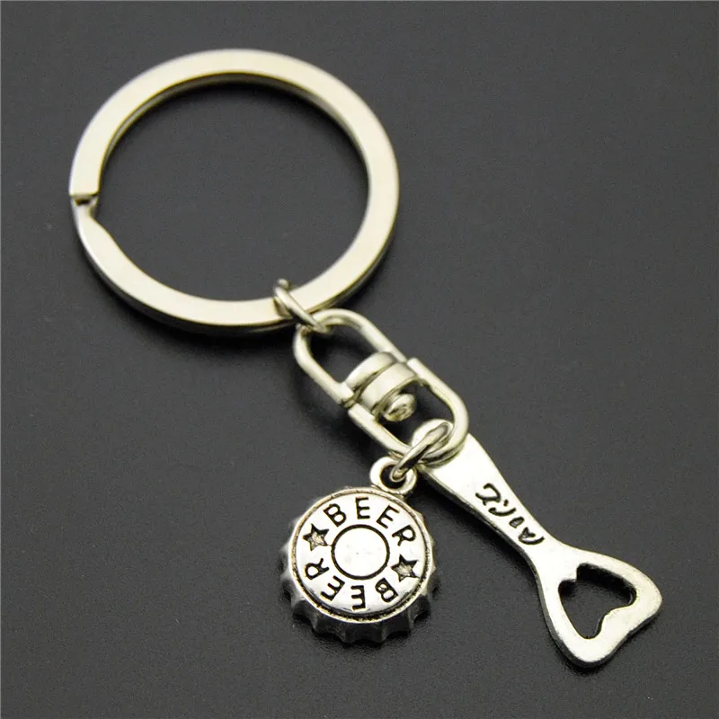 1Pc Beer Cap Bottle Opener Pendant Keychain Making Personality Gift For Men Car Keyholder Handcraft Jewelry E819
1Pc Beer Cap Bottle Opener Pendant Keychain Making Personality Gift For Men Car Keyholder Handcraft Jewelry E819