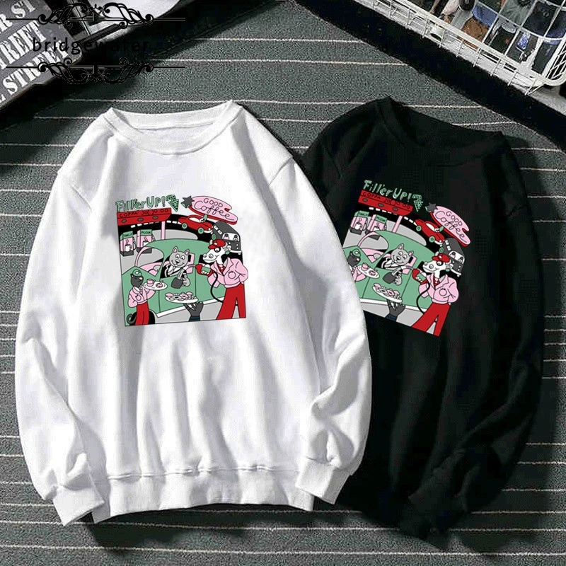 Bridgewater Spring Autumn Women's Sweatshirt Thin Lazy Style BF Loose Printed All-Match Casual Large Size Non-Pilling
Bridgewater Spring Autumn Women's Sweatshirt Thin Lazy Style BF Loose Printed All-Match Casual Large Size Non-Pilling