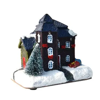 Christmas LED Lighted House Sculpture Decoration with Tabletop Centerpieces Battery Operated LED Light Up Christmas Village
Christmas LED Lighted House Sculpture Decoration with Tabletop Centerpieces Battery Operated LED Light Up Christmas Village