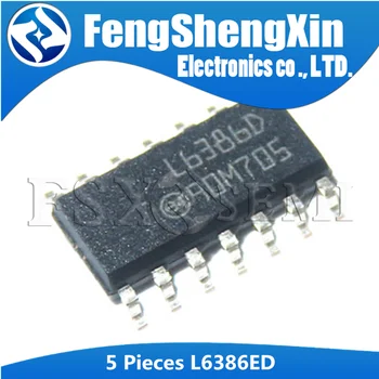 

5pcs L6386ED SOP-14 L6386E SOP14 L6386 SOP L6386ED013TR L6386D High-voltage high and low side driver IC