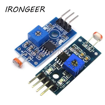 100PCS Optical Sensitive Resistance Light Detection Photosensitive Sensor Module for arduino 3pin/4pin DIY Kit
100PCS Optical Sensitive Resistance Light Detection Photosensitive Sensor Module for arduino 3pin/4pin DIY Kit
