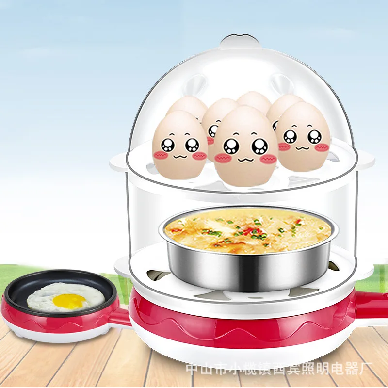Sharp Collar Double Layer Non-stick Pot Multi-functional Mini Omelette Maker Plug Frying Pan Egg Coyer Egg Steamer
Sharp Collar Double Layer Non-stick Pot Multi-functional Mini Omelette Maker Plug Frying Pan Egg Coyer Egg Steamer