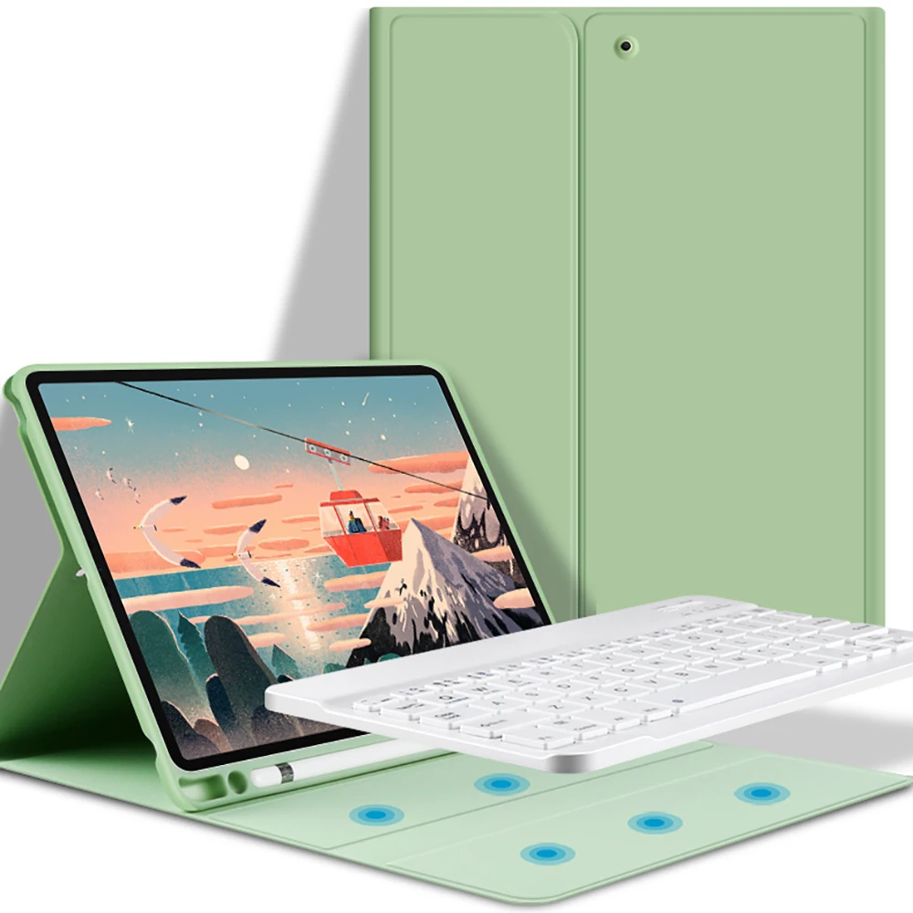 For Apple iPad Pro 11 inch Case Keyboard 2020 2018 with Pencil Holder PU Leather Tablet USA Detachable Bluetooth Keyboard Case
For Apple iPad Pro 11 inch Case Keyboard 2020 2018 with Pencil Holder PU Leather Tablet USA Detachable Bluetooth Keyboard Case