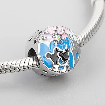 Authentic S925 Bead Fit Lady Bracelet Bangle Cartoon Mouse Fireworks Charm DIY Jewelry
Authentic S925 Bead Fit Lady Bracelet Bangle Cartoon Mouse Fireworks Charm DIY Jewelry