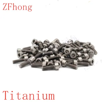 20pcs M2.5*4/5/6/8/10/12/16/20 pure titanium TA2 hex socket cap head machine screw
20pcs M2.5*4/5/6/8/10/12/16/20 pure titanium TA2 hex socket cap head machine screw