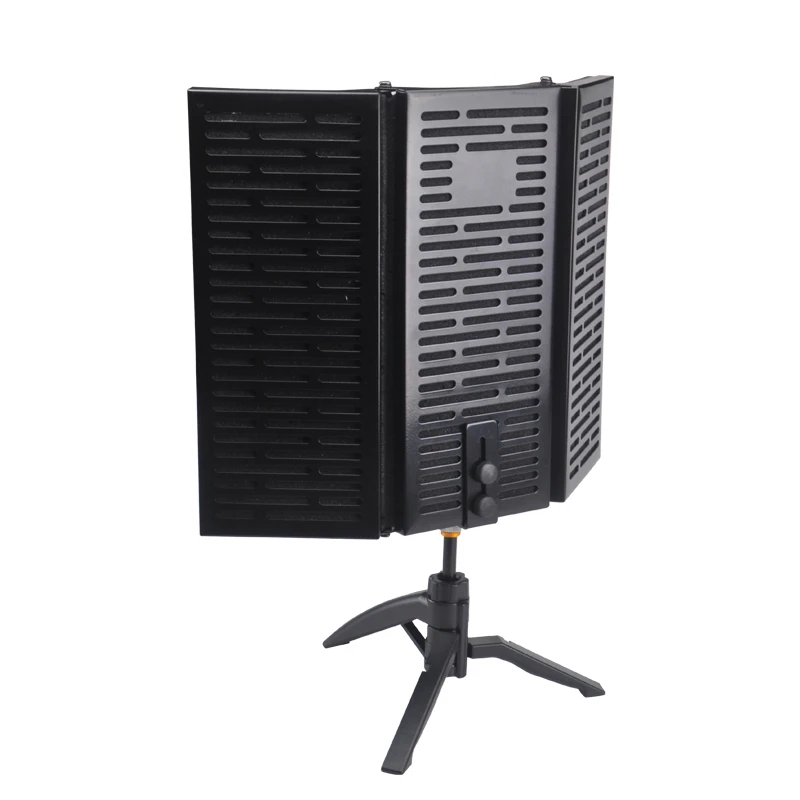 Foldable Microphone Acoustic Isolation Shield Alloy Acoustic Foams Panel Studio Recording Microphone Accessories Adjustable
Foldable Microphone Acoustic Isolation Shield Alloy Acoustic Foams Panel Studio Recording Microphone Accessories Adjustable
