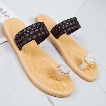 Women Fashion Slippers Shoes Casual Shoes Flat Slippers Sandals Non-Slip Beach Women Slippers Shoes 2020 Hot New #4.6
Women Fashion Slippers Shoes Casual Shoes Flat Slippers Sandals Non-Slip Beach Women Slippers Shoes 2020 Hot New #4.6
