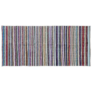 Handmade Multicolor Vintage English Striped Rug Area Rug 150x327 Cm-4'11''X10'9''
Handmade Multicolor Vintage English Striped Rug Area Rug 150x327 Cm-4'11''X10'9''