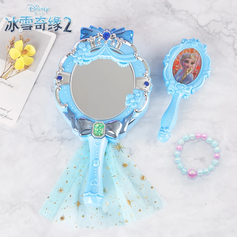 Genuine Disney Frozen 2 Magic Music Mirror Girls Makeup Toys Elsa Princess Little Pony Comb Bracelet Set Birthday Christmas Gift
Genuine Disney Frozen 2 Magic Music Mirror Girls Makeup Toys Elsa Princess Little Pony Comb Bracelet Set Birthday Christmas Gift
