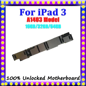 3G Version A1403 For iPad 3 Motherboard,Full Unlocked Logic Board For iPad 3 Motherboard With IOS System 16GB/32GB/64GB Board
3G Version A1403 For iPad 3 Motherboard,Full Unlocked Logic Board For iPad 3 Motherboard With IOS System 16GB/32GB/64GB Board
