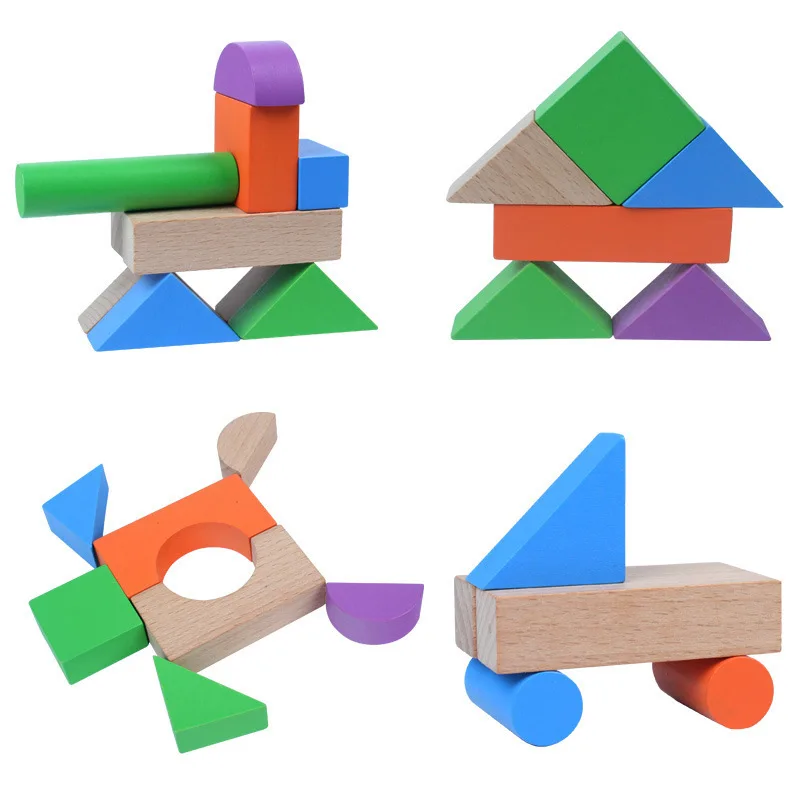 Mimi Chi Play Wood 40 Pc Large Pieces Inspired Building Blocks Children Early Education ENLIGHTEN Educational Wooden Toys 
Mimi Chi Play Wood 40 Pc Large Pieces Inspired Building Blocks Children Early Education ENLIGHTEN Educational Wooden Toys