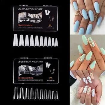 500PCS White Clear Tips Transparent Half Cover Fake Manicure False Tool Design Art Artificial UV French Gel DIY Nail Set Ac
500PCS White Clear Tips Transparent Half Cover Fake Manicure False Tool Design Art Artificial UV French Gel DIY Nail Set Ac