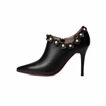 High Heels Office Lady Shoes Elegant High-quality Calfskin Quality Thin Heel Point Toe Pointed High Heels Party Woman Shoes
High Heels Office Lady Shoes Elegant High-quality Calfskin Quality Thin Heel Point Toe Pointed High Heels Party Woman Shoes