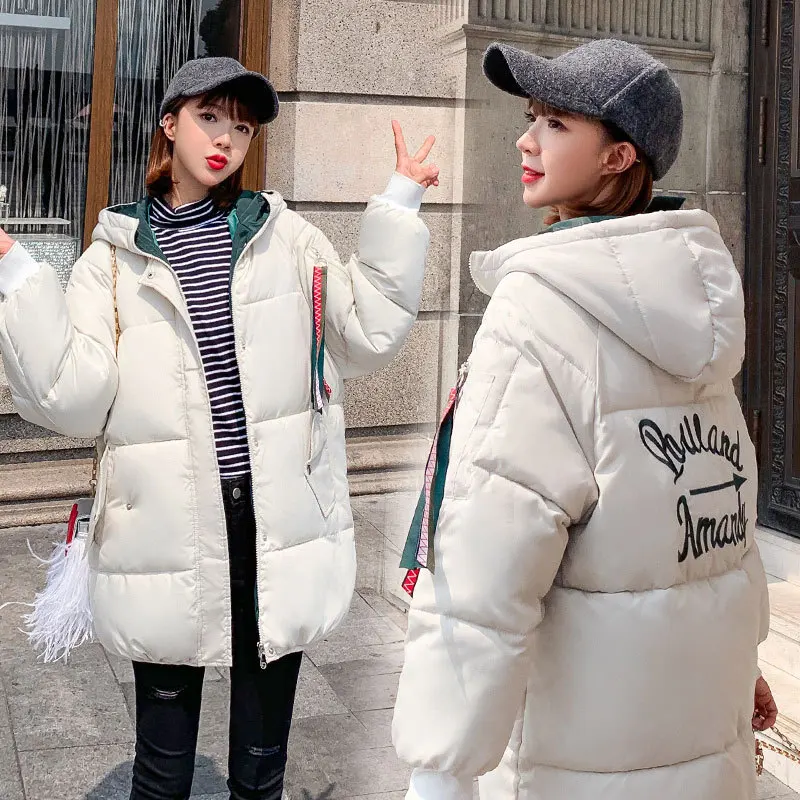 2019 Winter New Style Korean-style Mid-length down Feather Cotton-padded Clothes Korean-style Loose-Fit Students Cotton Coat INS
2019 Winter New Style Korean-style Mid-length down Feather Cotton-padded Clothes Korean-style Loose-Fit Students Cotton Coat INS