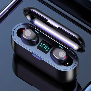 TWS Bluetooth V5.0 Earphone F9 Wireless Headphone Stereo Noise Reduction Sport Wireless Earbud Headphone Office for Xiaomi Apple
TWS Bluetooth V5.0 Earphone F9 Wireless Headphone Stereo Noise Reduction Sport Wireless Earbud Headphone Office for Xiaomi Apple