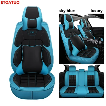 

Full Coverage Eco-leather auto seats covers PU Leather Car Seat Covers for ford fusion kuga mk2 mondeo mk3 mk4 ranger car covers